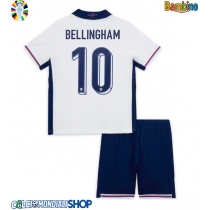 Maglie da calcio Inghilterra Jude Bellingham #10 Prima Maglia Bambino Europei 2024 Manica Corta (+ Pantaloni corti)